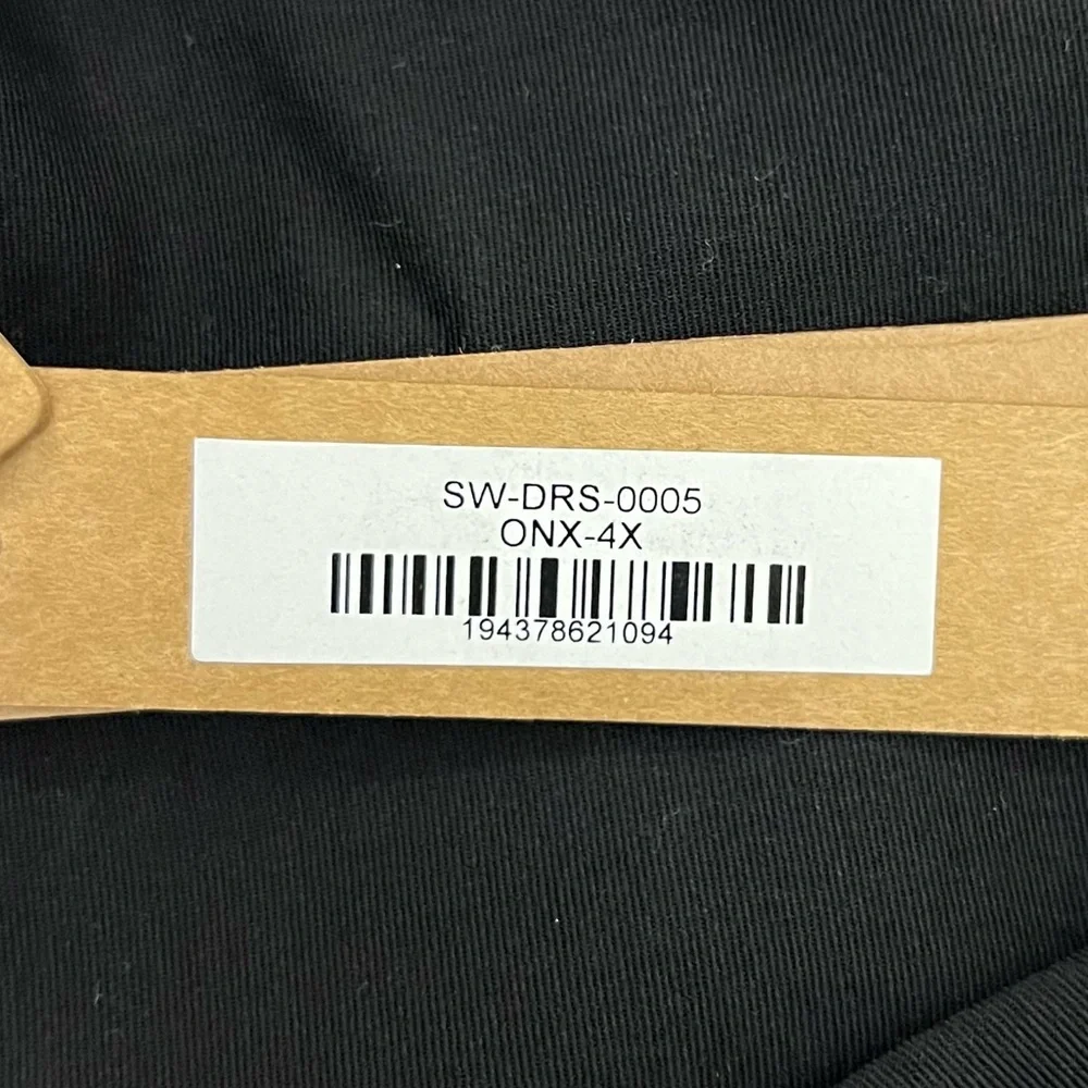 Skims Swim Tank Dress Black Size 4X New